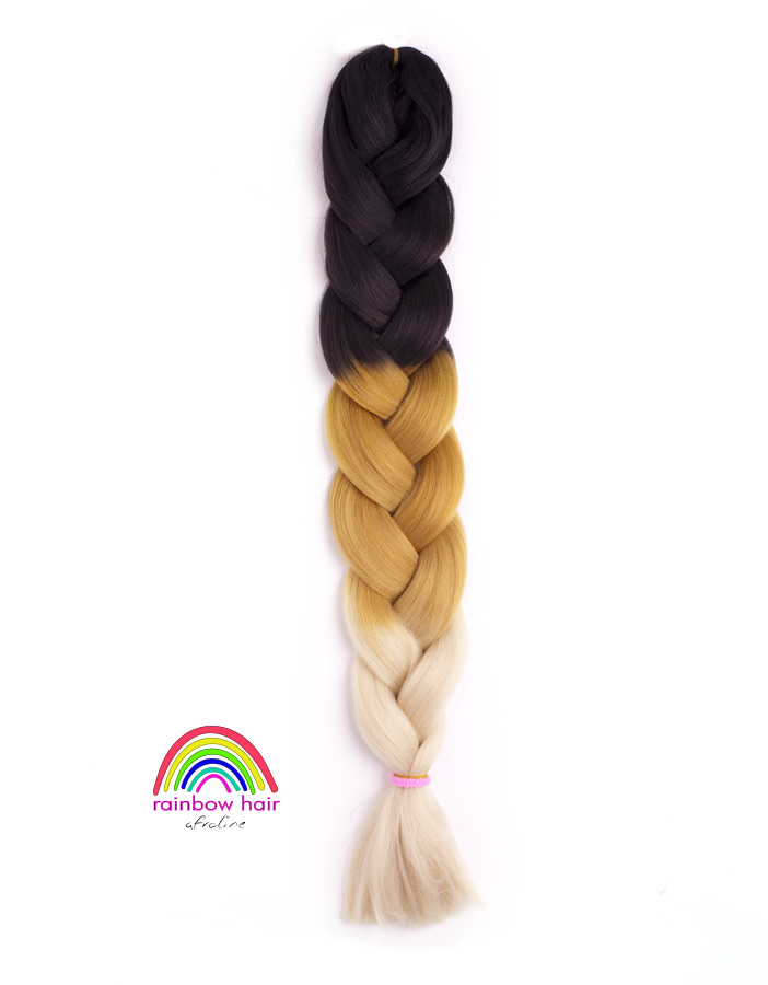 Rainbow Hair FEKETE-BARNA-SZŐKE AFROline