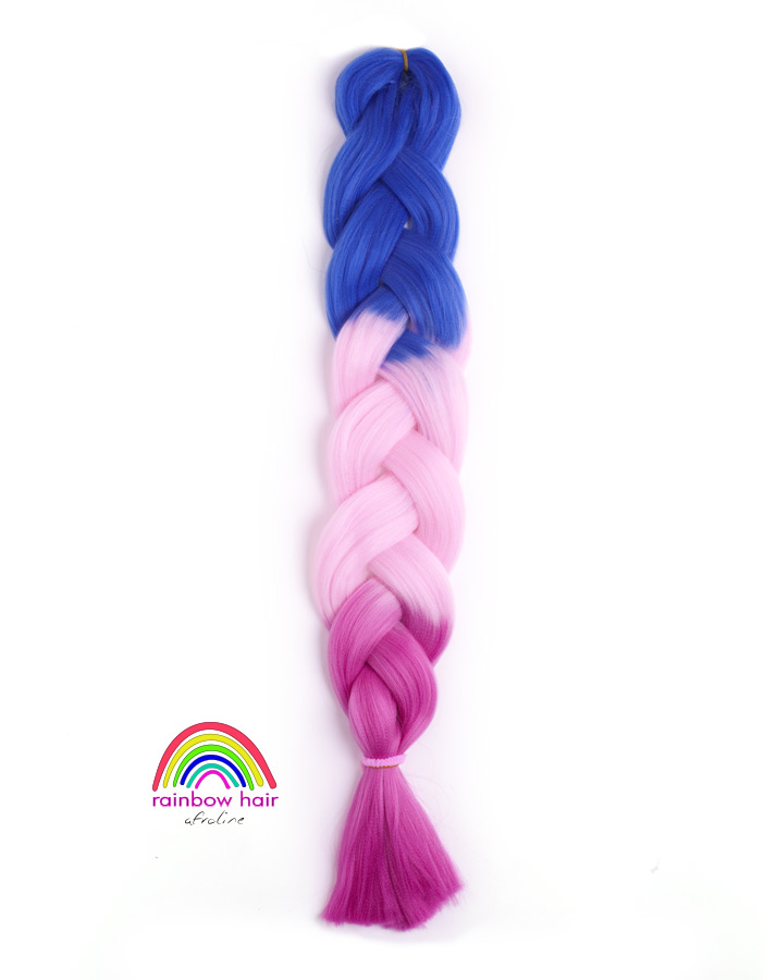 Rainbow Hair KÉK-RÓZSA-PINK AFROline